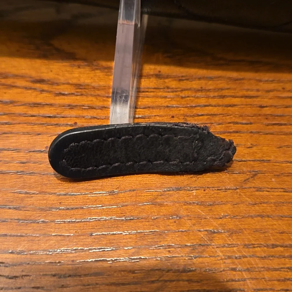 CHANEL Black Calfskin Leather Long Zip Top Wallet Brass Hardware Authentic COA - Picture 13 of 16